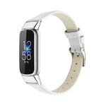 Per cinturino di ricambio in pelle Fitbit Luxe, S, L