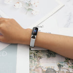 Per cinturino di ricambio in pelle Fitbit Luxe, S, L