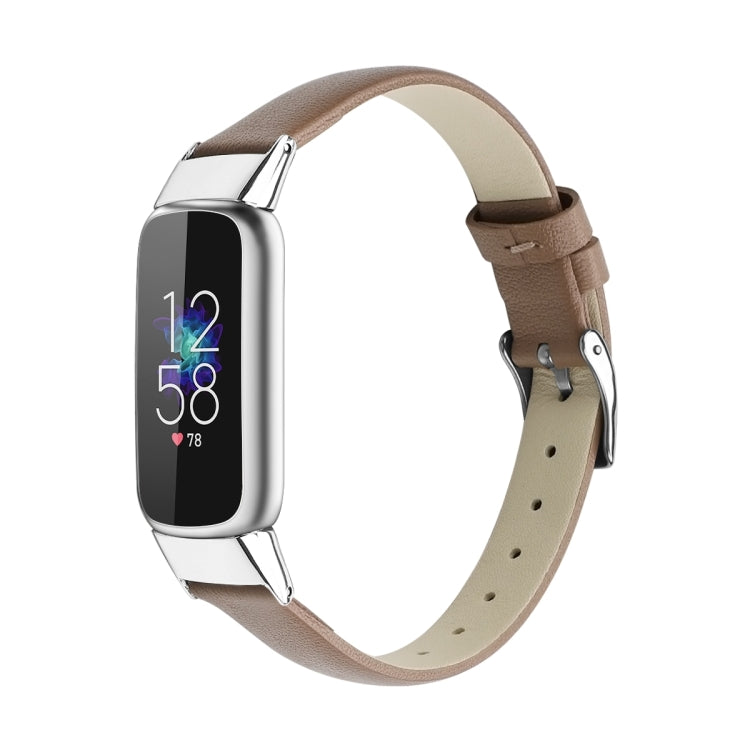 Per cinturino di ricambio in pelle Fitbit Luxe, S, L