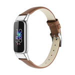 Per cinturino di ricambio in pelle Fitbit Luxe, S, L