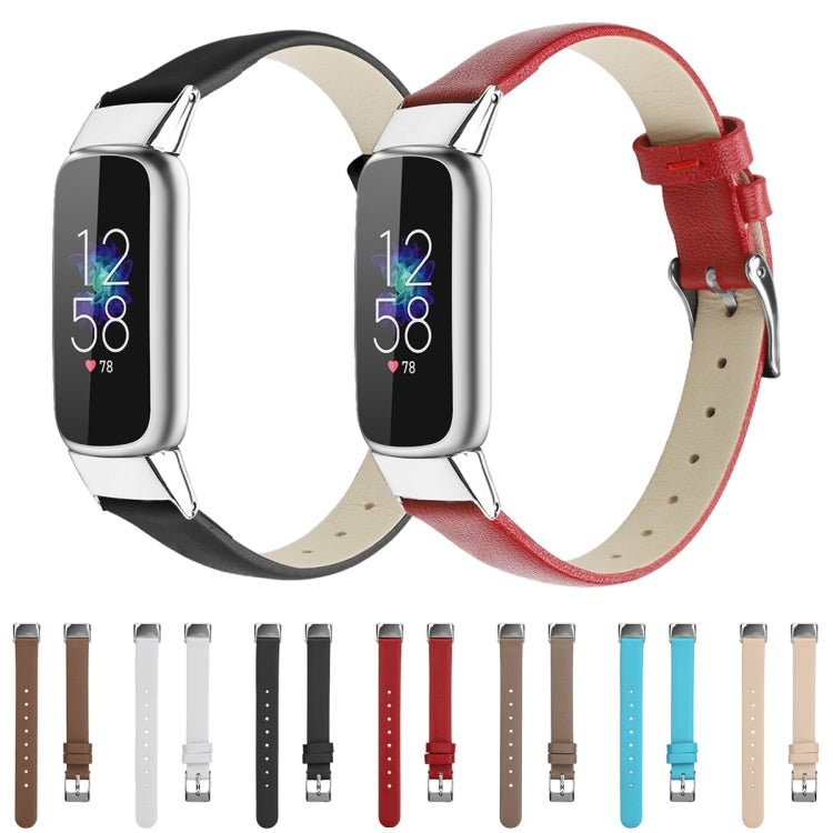 Per cinturino di ricambio in pelle Fitbit Luxe, S, L