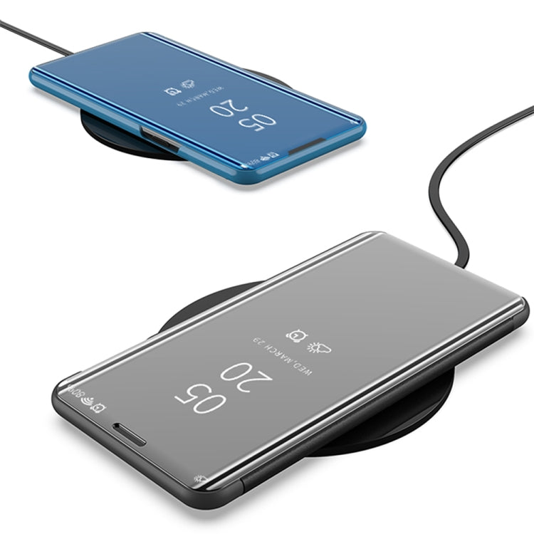 Custodia portafoglio in pelle con specchio per iPhone 13 mini