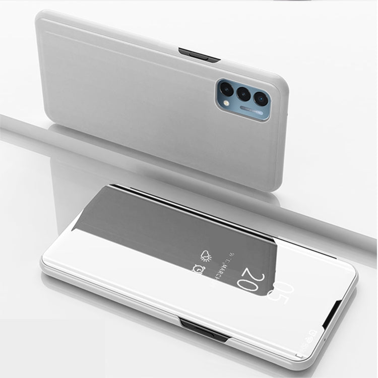 Custodia portafoglio in pelle con specchio per iPhone 13 mini