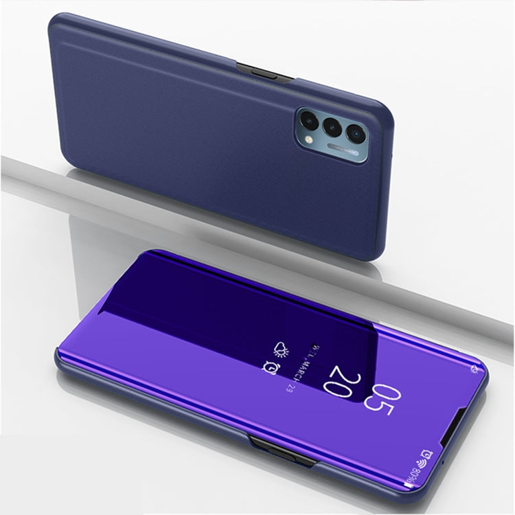 Custodia portafoglio in pelle con specchio per iPhone 13 mini