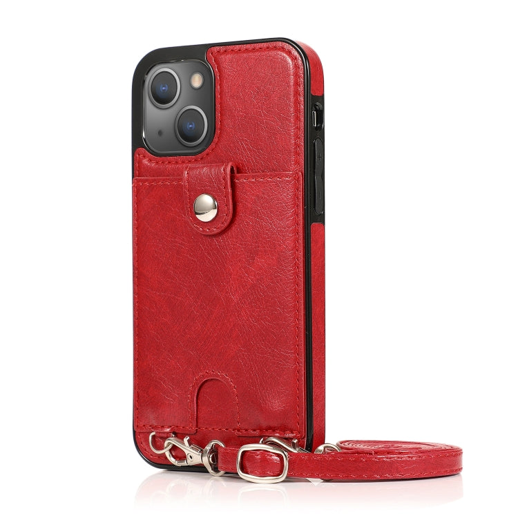 Custodia portafoglio in pelle PU e TPU per iPhone 13 mini