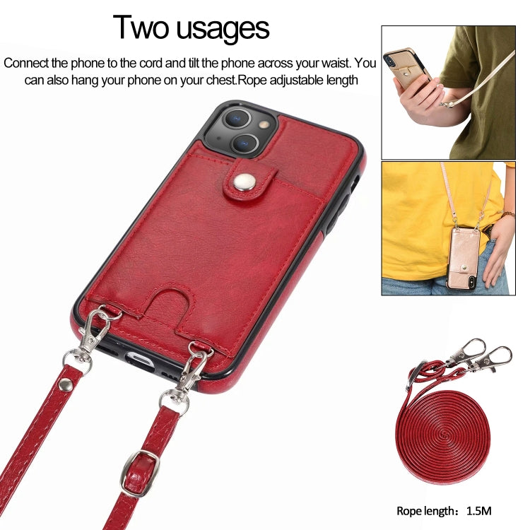 Custodia portafoglio in pelle PU e TPU per iPhone 13 mini
