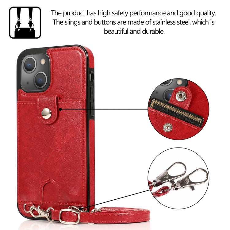 Custodia portafoglio in pelle PU e TPU per iPhone 13 mini