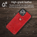 Custodia portafoglio in pelle PU e TPU per iPhone 13 mini