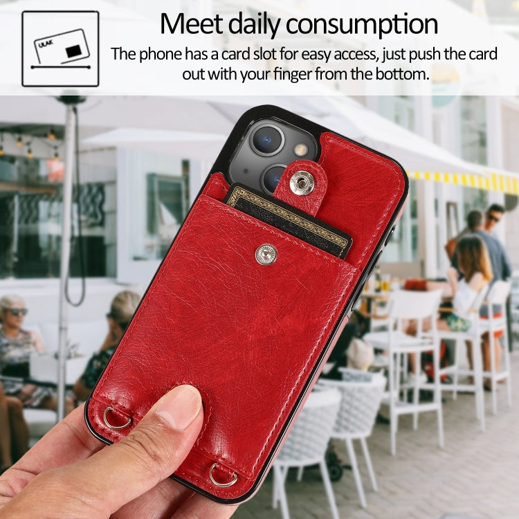 Custodia portafoglio in pelle PU e TPU per iPhone 13 mini