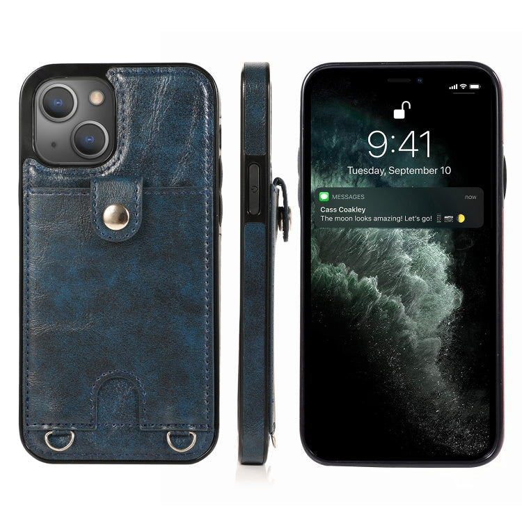 Custodia portafoglio in pelle PU e TPU per iPhone 13 mini