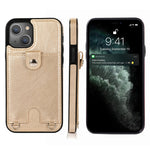 Custodia portafoglio in pelle PU e TPU per iPhone 13 mini