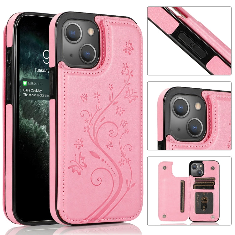 Custodia portafoglio TPU con slot carte per iPhone 13 mini