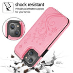 Custodia portafoglio TPU con slot carte per iPhone 13 mini