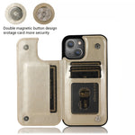 Custodia portafoglio TPU con slot carte per iPhone 13 mini