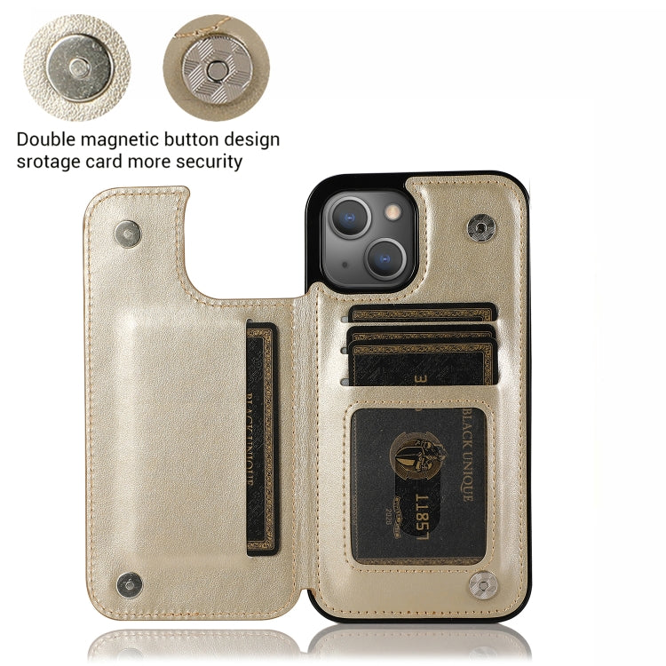 Custodia portafoglio TPU con slot carte per iPhone 13 mini