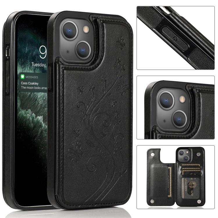 Custodia portafoglio TPU con slot carte per iPhone 13 mini