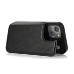 Custodia portafoglio TPU con slot carte per iPhone 13 Pro Max