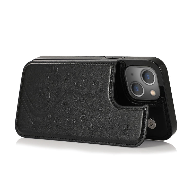 Custodia portafoglio TPU con slot carte per iPhone 13 Pro Max