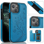 Custodia portafoglio TPU con slot carte per iPhone 13 Pro Max