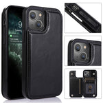 Custodia portafoglio in PU con slot carte per iPhone 13
