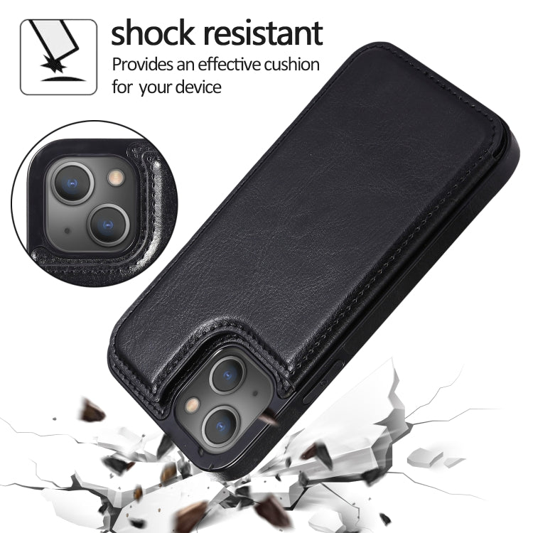 Custodia portafoglio in PU con slot carte per iPhone 13 Pro Max