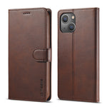 Custodia portafoglio in pelle con slot carte per iPhone 13 Pro