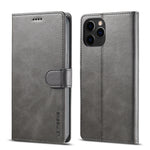 Custodia portafoglio in pelle con slot carte per iPhone 13 Pro
