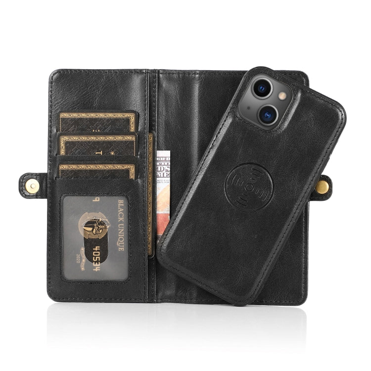 Custodia portafoglio magnetica in pelle per iPhone 13 Pro Max