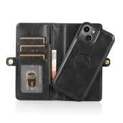 Forte custodia magnetica staccabile orizzontale in pelle flip con slot per carte e portafoglio, For iPhone 13, For  iPhone 13 Mini, For iPhone 13 Pro, For iPhone 13 Pro Max