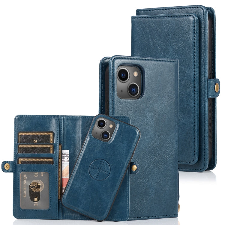 Custodia portafoglio magnetica in pelle per iPhone 13 Pro Max