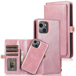 Custodia portafoglio magnetica in pelle per iPhone 13 Pro Max