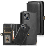Custodia portafoglio magnetica in pelle per iPhone 13 Pro Max