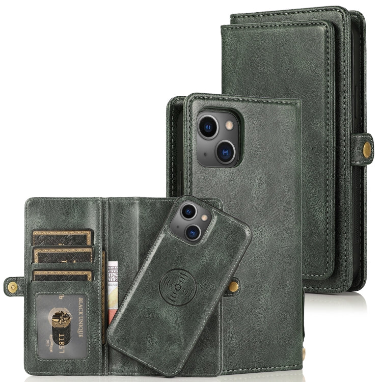 Custodia portafoglio magnetica in pelle per iPhone 13 Pro Max