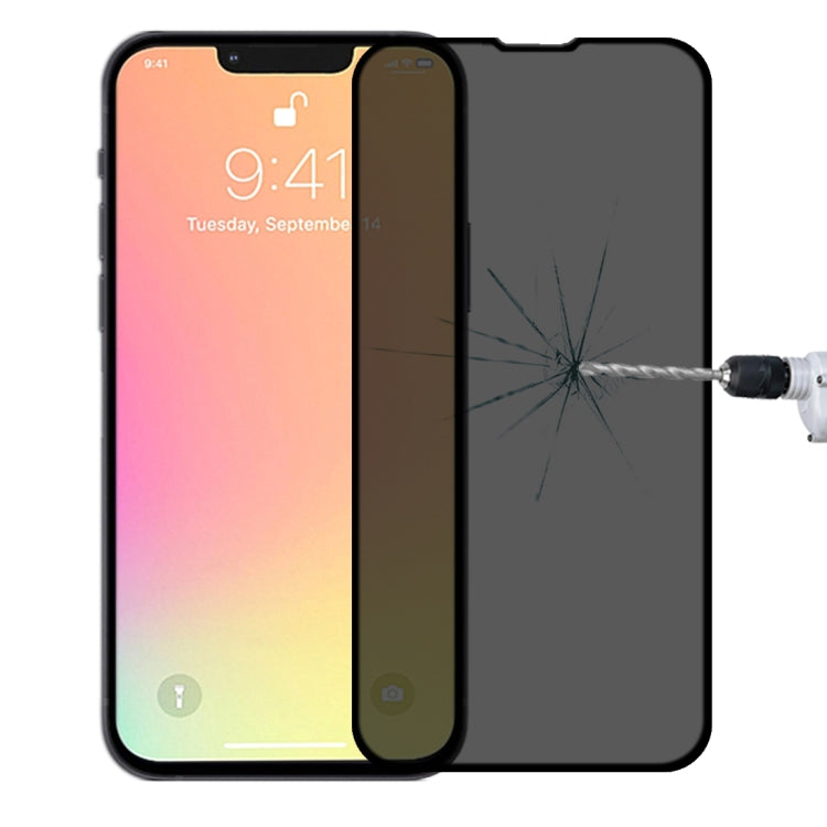 Pellicola in vetro temperato anti-sbirciatina per iPhone