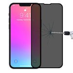 Pellicola in vetro temperato anti-sbirciatina per iPhone