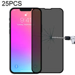 Pellicola vetro temperato anti-peeping per iPhone 13 mini e 14 Pr