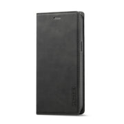 LC.IMEEKE Forte custodia in pelle magnetica PU + TPU opaco orizzontale con supporto e slot per schede e portafoglio, For iPhone 13 mini, For iPhone 13, For iPhone 13 Pro, For iPhone 13 Pro Max