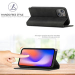 Custodia portafoglio in pelle PU e TPU per iPhone 13 Pro