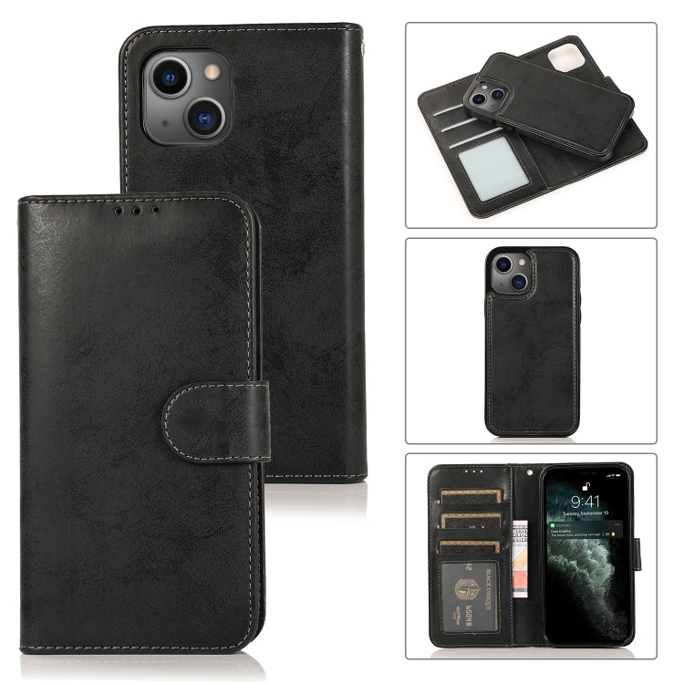 Custodia portafoglio in pelle per iPhone 13 mini