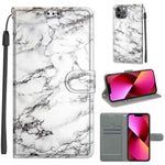 Custodia portafoglio in pelle PU con chiusura magnetica iPhone 13