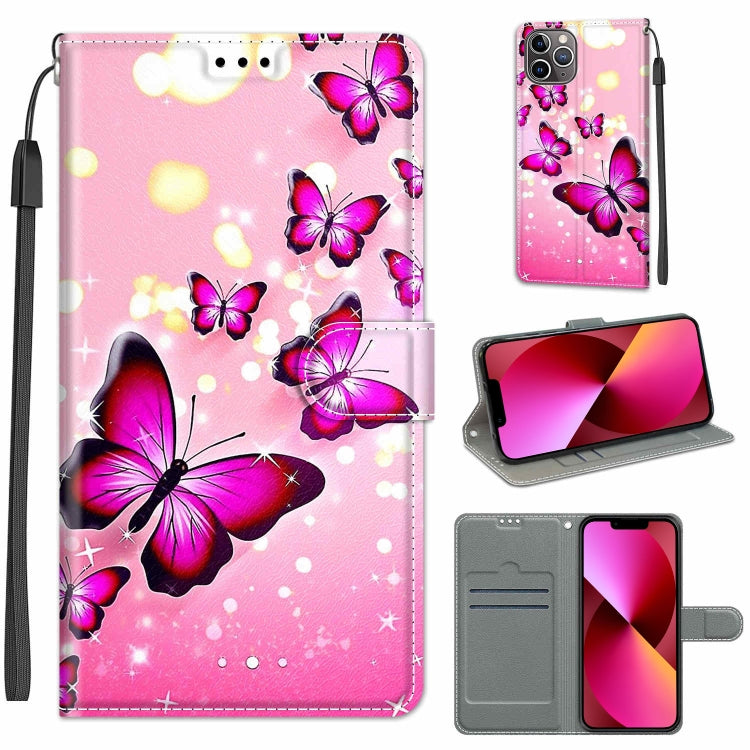 Custodia portafoglio in pelle PU con chiusura magnetica iPhone 13
