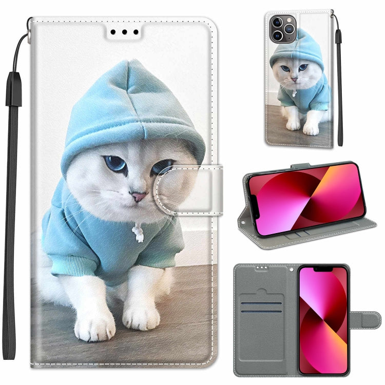 Custodia portafoglio in pelle PU con chiusura magnetica iPhone 13