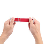 Cinturino di ricambio in nylon ad alta elasticità per la serie Apple Watch, 7 41mm / 6 & SE & 5 & 4 40mm / 3 & 2 & 1 38mm, 7 45mm / 6 & SE & 5 & 4 44mm / 3 & 2 & 1 42mm