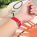 Cinturino di ricambio in nylon ad alta elasticità per la serie Apple Watch, 7 41mm / 6 & SE & 5 & 4 40mm / 3 & 2 & 1 38mm, 7 45mm / 6 & SE & 5 & 4 44mm / 3 & 2 & 1 42mm