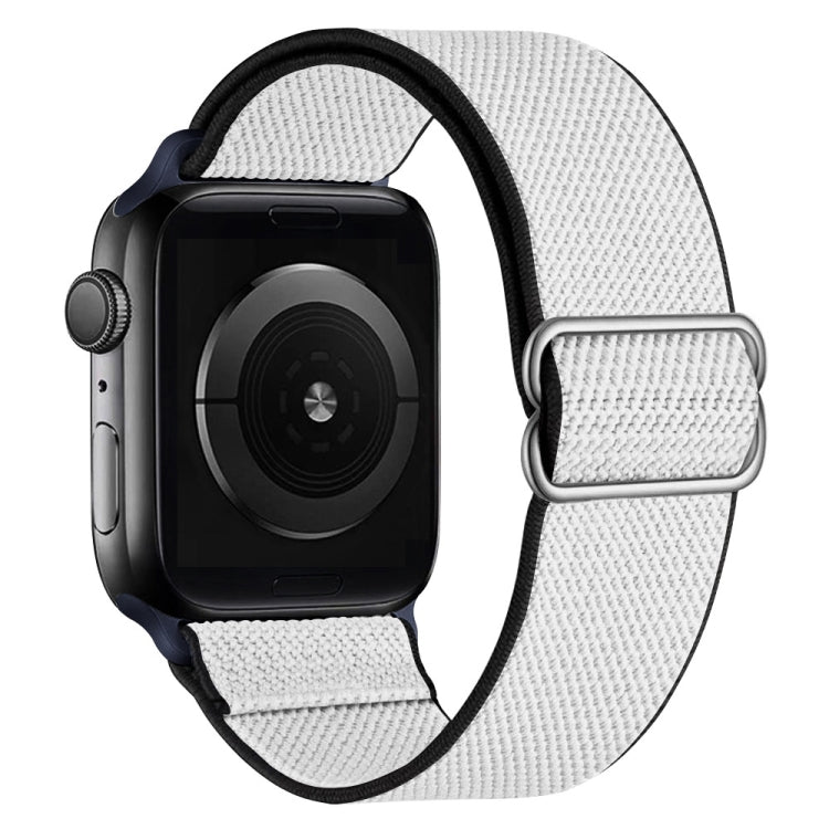 Cinturino di ricambio in nylon ad alta elasticità per la serie Apple Watch, 7 41mm / 6 & SE & 5 & 4 40mm / 3 & 2 & 1 38mm, 7 45mm / 6 & SE & 5 & 4 44mm / 3 & 2 & 1 42mm