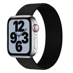 Cinturino di ricambio in nylon a giro singolo, misura: S 135 mm per Apple Watch Series 6 e SE e 5 e 4 40 mm / 3 e 2 e 1 38 mm, S 135mm 40mm / 38mm