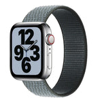 Cinturino di ricambio in nylon a giro singolo, misura: S 135 mm per Apple Watch Series 6 e SE e 5 e 4 40 mm / 3 e 2 e 1 38 mm, S 135mm 40mm / 38mm