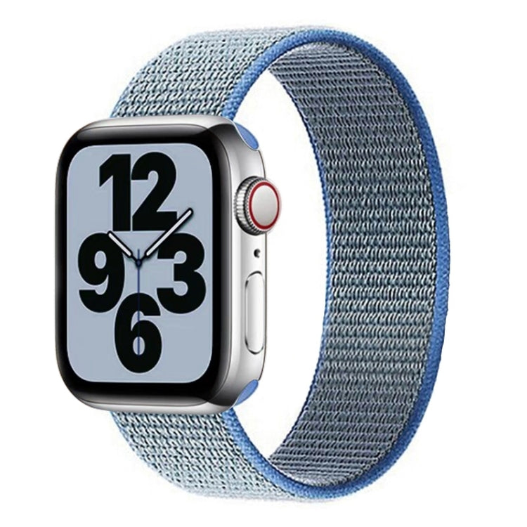 Cinturino di ricambio in nylon a giro singolo, misura: S 135 mm per Apple Watch Series 6 e SE e 5 e 4 40 mm / 3 e 2 e 1 38 mm, S 135mm 40mm / 38mm