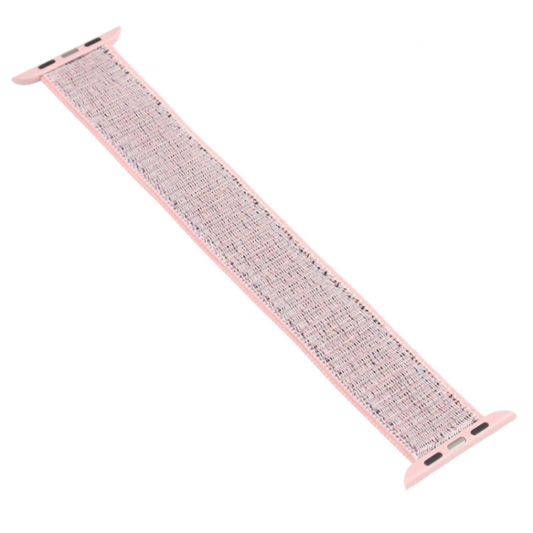 Cinturino di ricambio in nylon a giro singolo, misura: S 135 mm per Apple Watch Series 6 e SE e 5 e 4 40 mm / 3 e 2 e 1 38 mm, S 135mm 40mm / 38mm