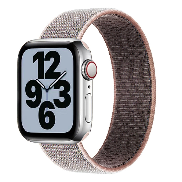 Cinturino di ricambio in nylon a giro singolo, misura: M 155 mm per Apple Watch Series 6 e SE e 5 e 4 44 mm / 3 e 2 e 1 42 mm, M 155mm 44mm / 42mm